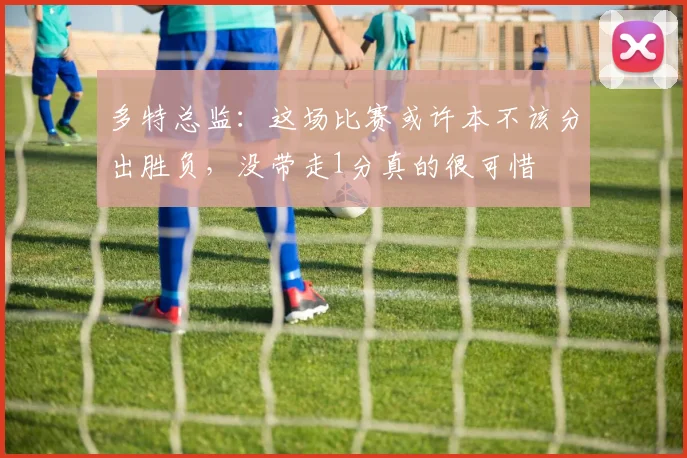 多特总监：这场比赛或许本不该分出胜负，没带走1分真的很可惜